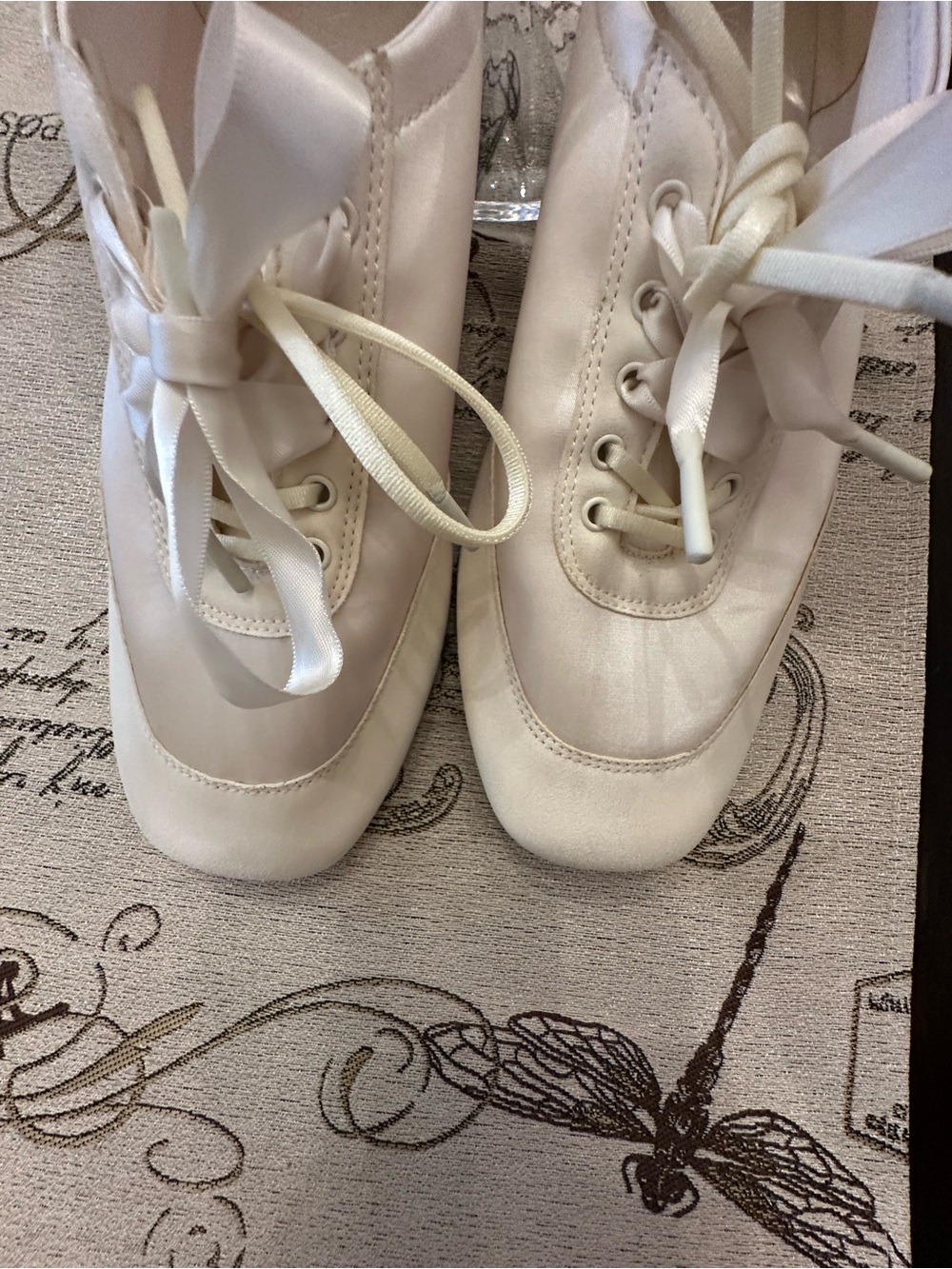 Vivaia Cristina Sneakerina Women's Cream Lace-Up Sneakers size 8 EU39. - Picture 6 of 11
